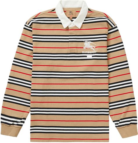 supreme burberry rugby